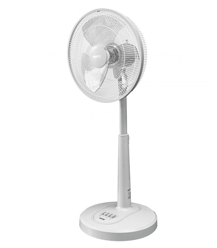 Quạt điện Benny kiểu đứng BF-47SR (màu trắng)